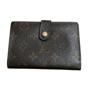 Louis Vuitton Textured Brown Monogram Wallet